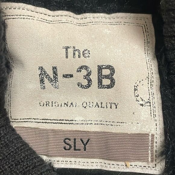 Alpha Industries The N-3B “SLY” Black Faux Fur Lined Quilted Vest (Size: Small) - Picture 6 of 16